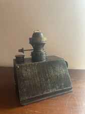 Öllampe Metall Antik