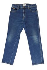 Wrangler Texas Herren Jeans Hose W32 L30 32/30 blau dunkelblau stonewash Stretch