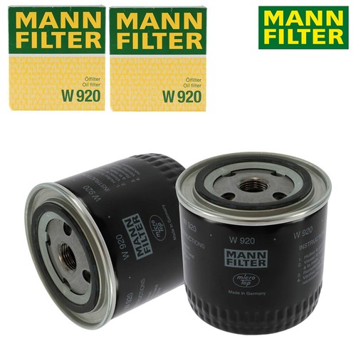 Mann filter 920 ölfilter - 2x, w