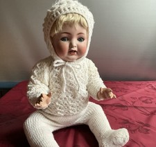 Alte Puppe Heubach Köppelsdorf Porzellankopfpuppe 342/8