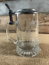 ALWE Golfer Etched Glass Beer