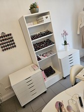 Rollcontainer, Regal weiss in