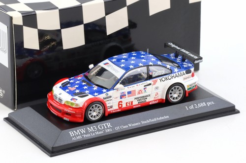 Minichamps bmw e46 gtr - 1:43, m3