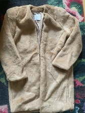 Flauschiger Dicker Mantel In