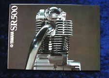 Yamaha SR 500 Prospekt 1978