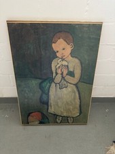 Picasso Druck auf Rahmen "Kind