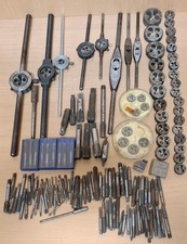 Konvolut Gewindeschneider Schneideisen Schneideisenhalter altes DDR Werkzeug