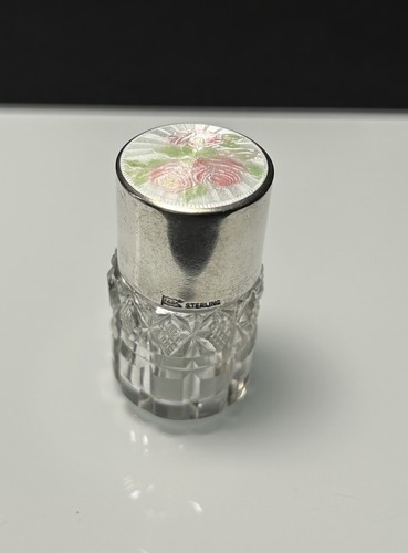 Jugendstil flakon glas - glas, &