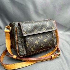 LOUIS VUITTON Monogram Viva Cite PM Schultertasche M51165 LV Auth 143139