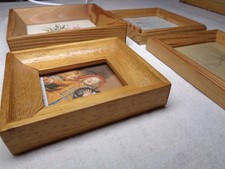 4 Bilderrahmen Holzrahmen Fotorahmen Rahmen Konvolut