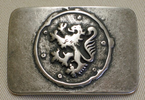 Gürtelschnalle wappen massiv - wappen,