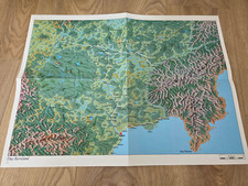 DSA Landkarte: Das Bornland Das schwarze Auge guter Zustand Karte