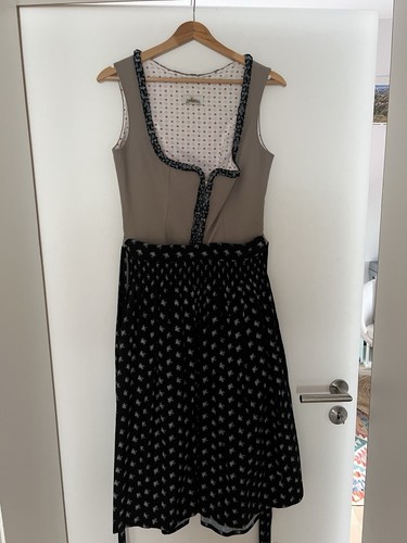 Damen dirndl grau schwarz - damen, grau/schwarz