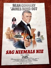 Sag niemals nie Kinoplakat