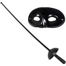 BANDITEN DEGEN & MASKE / Karneval Fasching Musketier Mittelalter Kinder Zubehör