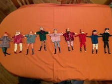 9 Kaspertheater Puppen Holz