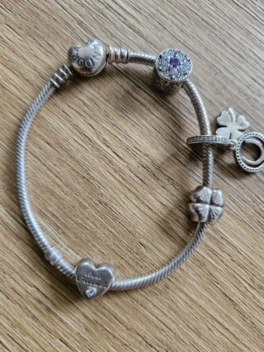 Pandora armband charm - charm, silber