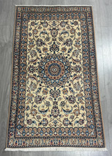 Nain Fein GEREINIGT Orientteppich Perserteppich Teppich 144cmx87cm G0185