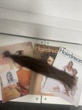 Hairdreams Echthaarextensions 70 Stück, 41 cm braun mix