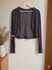 Grauer bolero mit - grauer,