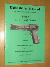 Kleine Waffen Bibliothek Heft 20 - Browning High Power Teil II.