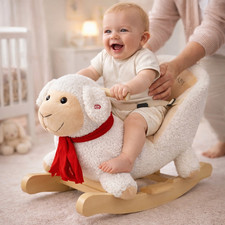 Schaukeltier Plüsch mit