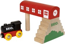 BRIO, Bahnhof mit Lokomotive, , BRIO33615