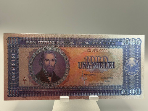 Souvenirschein rumänien 1000 - souvenirschein,