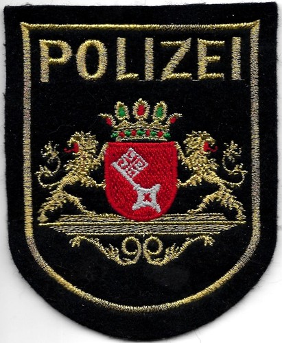 Polizei wsp bremen abzeichen - polizei,