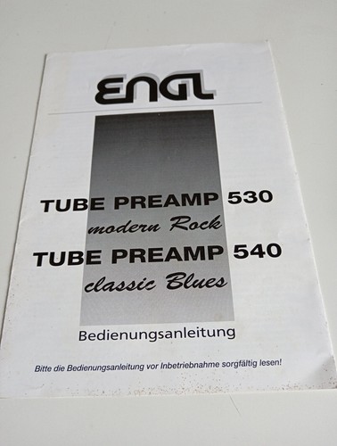 Bedienungsanleitung engl tube - engl,
