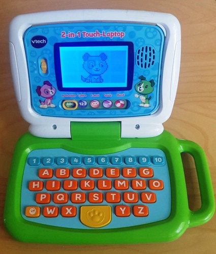 Vtech touch laptop - vtech, touch-laptop