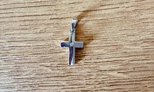 Christ Kreuzanhänger Sterlingsilber 925 Glanz/matt