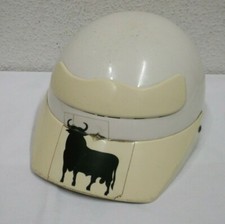 Motorcross Helm  Kunststoff creme Biker Gr. XL