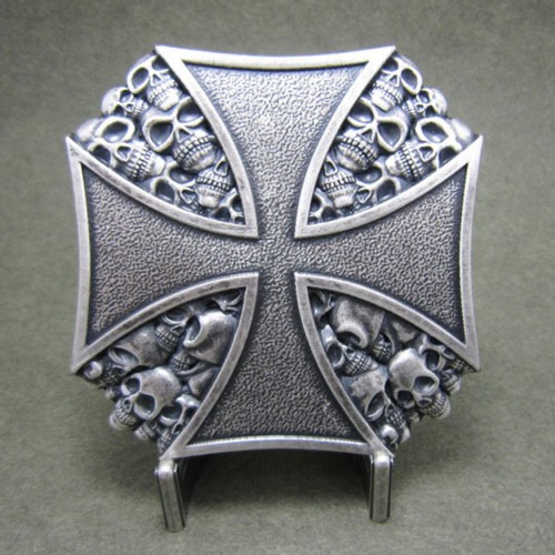 Buckle eisernes skull kreuz - buckle,