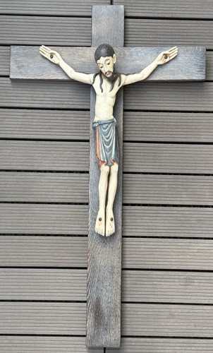 Kruzifix holzkreuz romanisch - kruzifix,