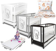 Babybett Gitterbett 3 Farben +