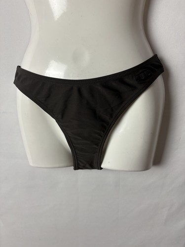 Bikinihose braun mit - , aufdruck