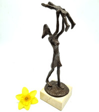 Tolle Menschen Bronze Figur /