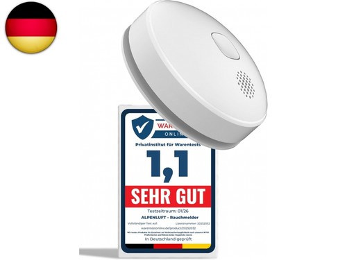 Rauchmelder jahre batterie - 10,