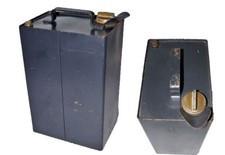 Schweizer Kraftstoff Kanister 10L Metall WH Ölkanister Benzinbehälter Werkstatt