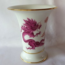 schöne Meissen Vase Ming