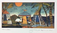 Jutta Votteler, Vogel,  Originalgrafik, handsigniert