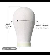 I Perückenkopf mit Ständer