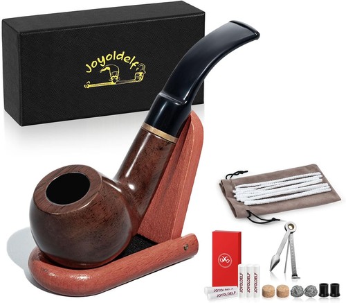 Tabakpfeife set mit - tabakpfeife, ständer