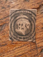  Preußen Nr.2 mit Nummernstempel 573