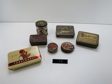 7 Vintage Blechdosen