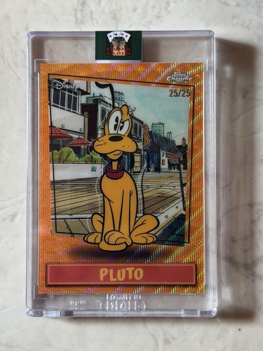 Topps disney neon pluto - topps,