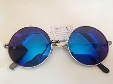 Unisex silberne Sonnenbrille