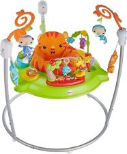 Fisher-Price Roarin' Rainforest Jumperoo, Infant Activity Center mit Musik, Licht