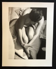 Franz Roh, Seated Nude with
